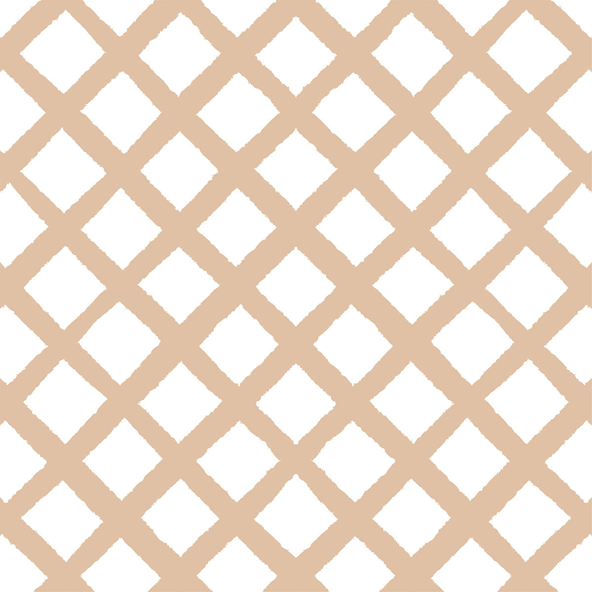 Papel de parede Treliça Caramelo - Maracujá – Rolo 2,80 x 0,45 m
