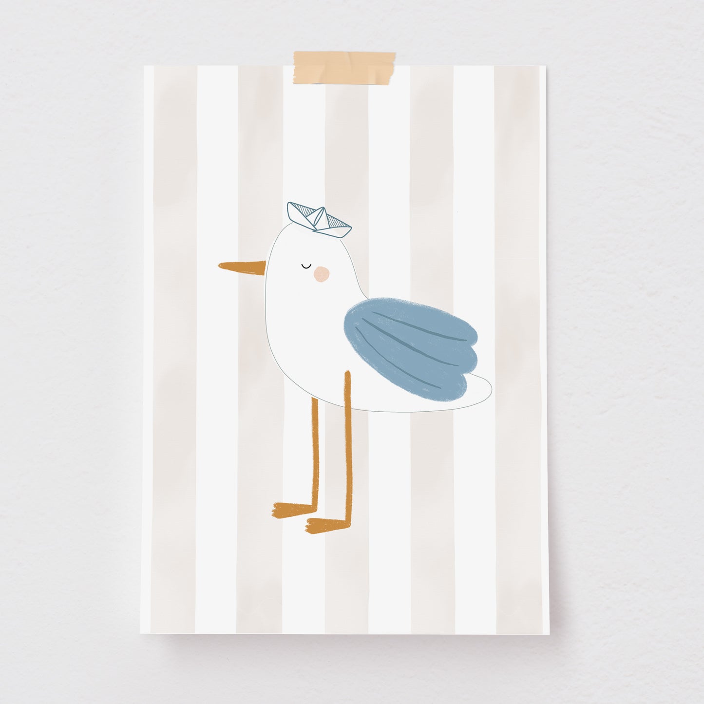 Pôster Decorativo Gaivota