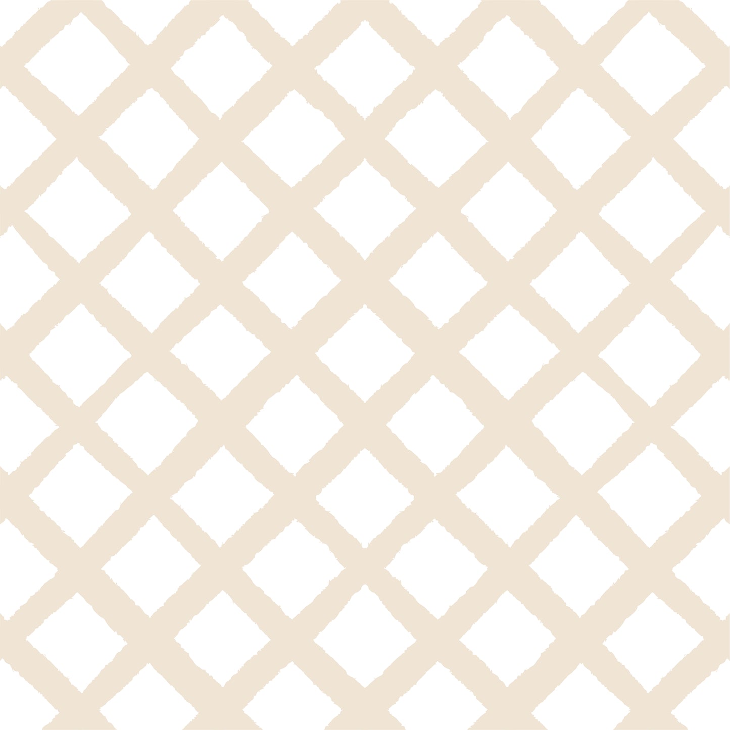 Papel de Parede Treliça Creme 2,80 x 0,45 m