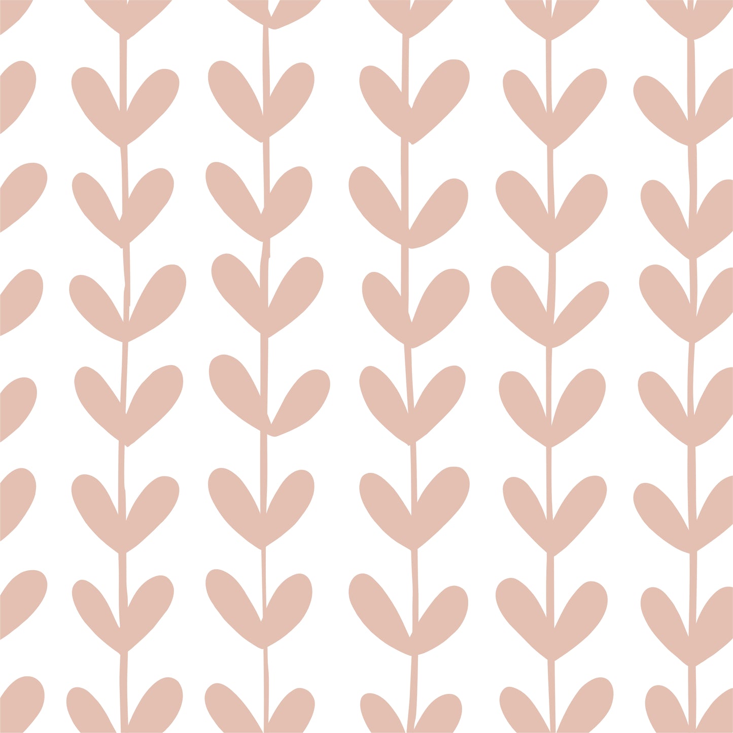 Papel de Parede Vaso de Alecrim Rosa 2,80 x 0,45 m