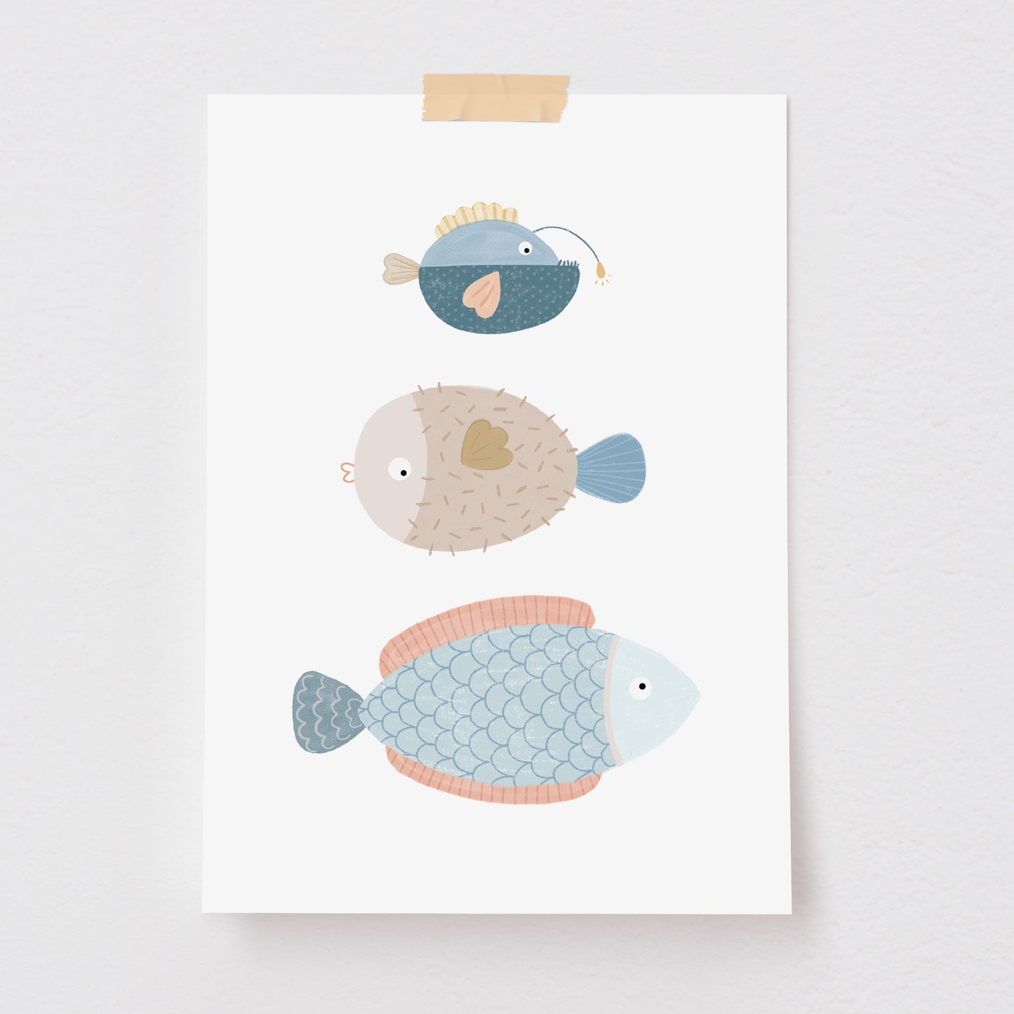 Pôster Decorativo Glub Glub