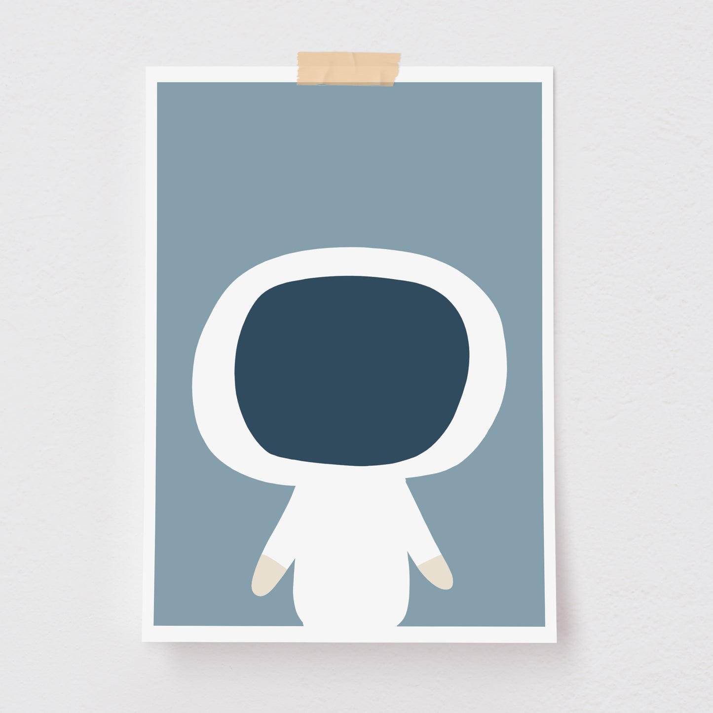 Pôster Decorativo Quero ser um Astronauta!