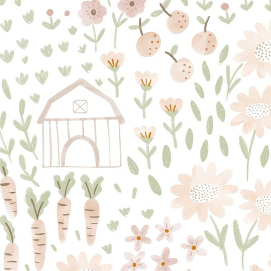 Papel de Parede Campo de Girassol  2,80 x 0,45 m