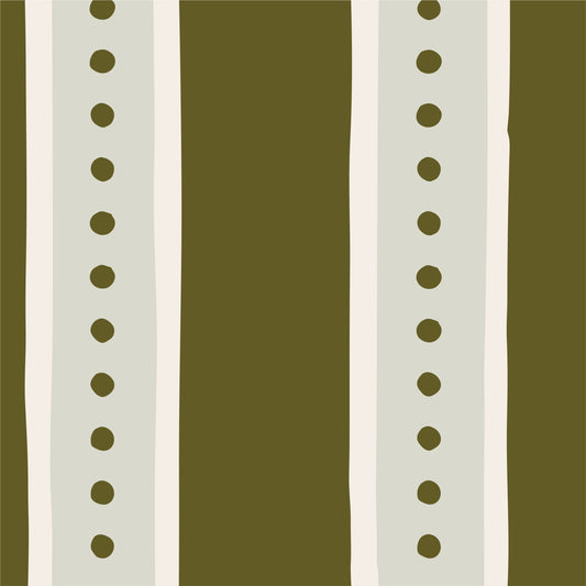 Papel de Parede Caminho de Sementes color Verde  2,80 x 0,45 m