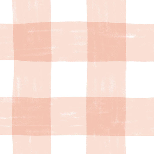 Papel de Parede Vichy P Salmão 2,80 x 0,45 m