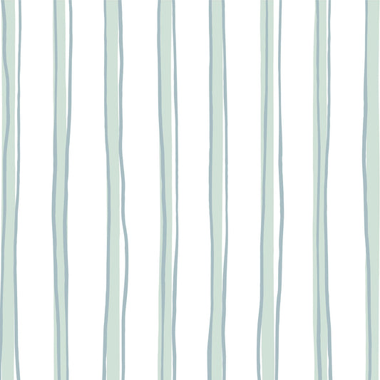 Papel de parede Listrado Duo Eucalipto - Maracujá – Rolo 2,80 x 0,45 m