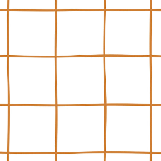 Papel de parede grid mostarda - Maracujá – Rolo 2,80 x 0,45 m
