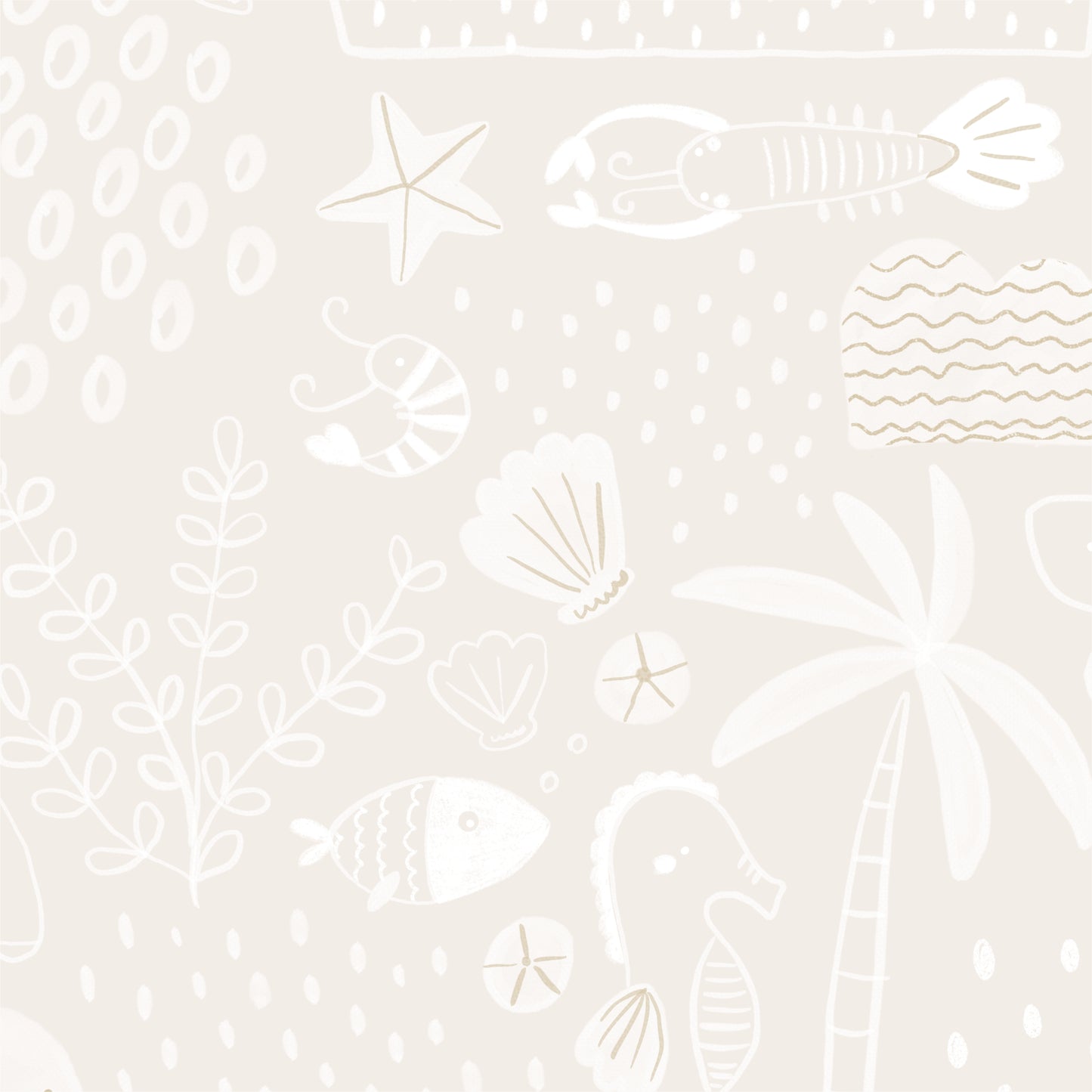 Papel de Parede Banco de Areia color Areia  2,80 x 0,45 m