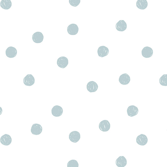 Papel de parede Confete azul ceu - Maracujá – Rolo 2,80 x 0,45 m