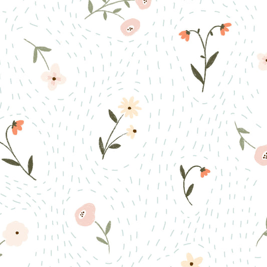 Papel de parede Flores Brejo - Maracujá – Rolo 2,80 x 0,45 m