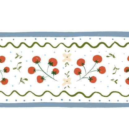 Border de Parede Tomatinhos Mamma Vanzetto