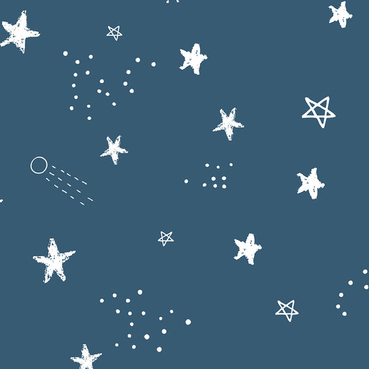 Papel de Parede Céu Estrelado color Noite 2,80 x 0,45 m