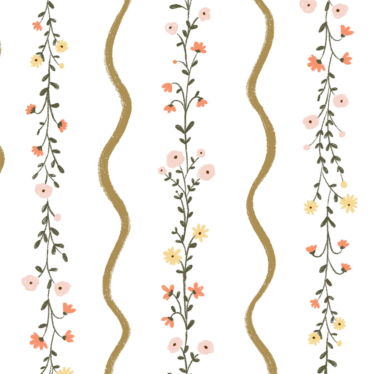 Papel de parede Fita musgo - Maracujá – Rolo 2,80 x 0,45 m