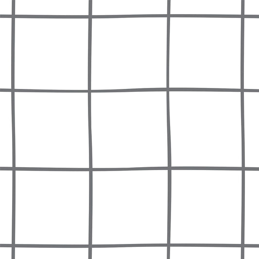 Papel de parede grid cinza - Maracujá – Rolo 2,80 x 0,45 m