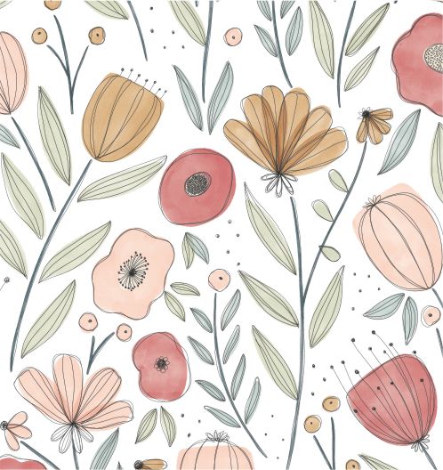 Papel de Parede Campestre 2,80 x 0,45 m