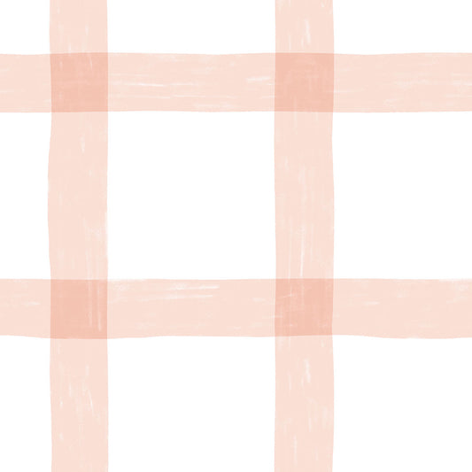 Papel de Parede Vichy G Salmão 2,80 x 0,45 m