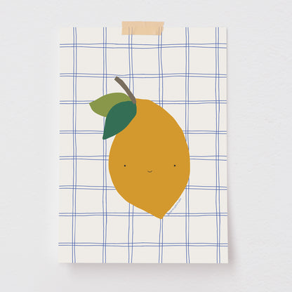 Pôster Decorativo Limonada Mamma Vanzetto