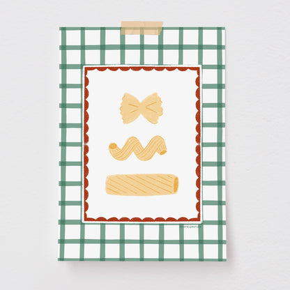 Pôster Decorativo Pasta Mamma Vanzetto