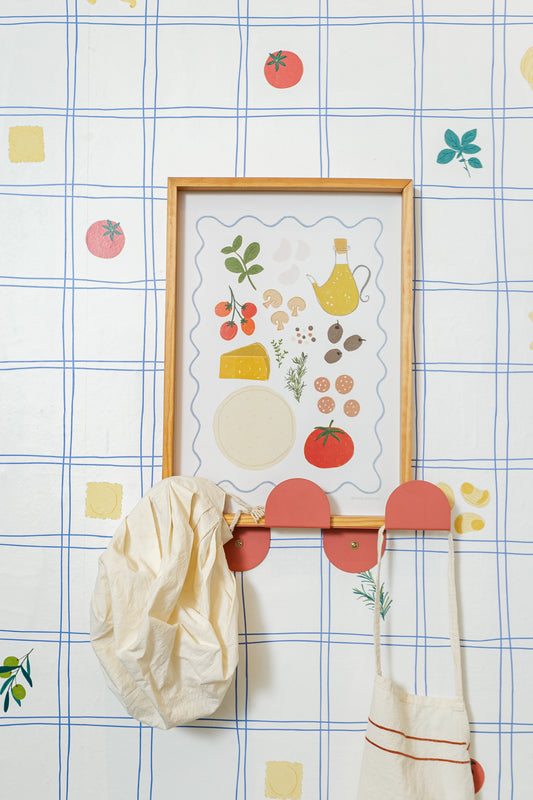 Pôster Decorativo Pizza Mamma Vanzetto